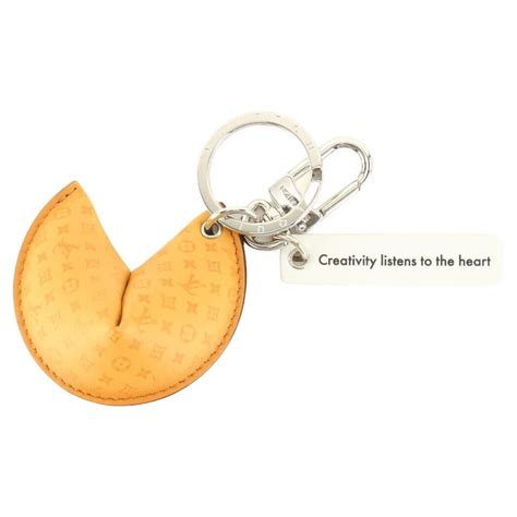 louis vuitton fortune cookie bag charm|Louis Vuitton LV Fortune Cookie Bag Charm & Key .